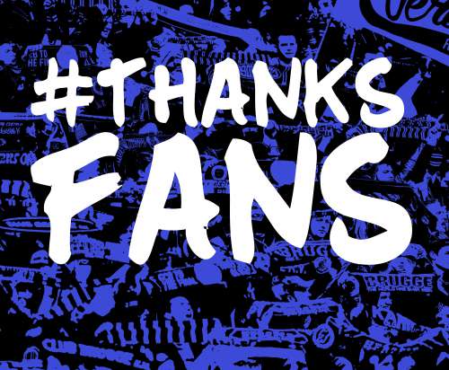 Club  STVV in het teken van #ThanksFans