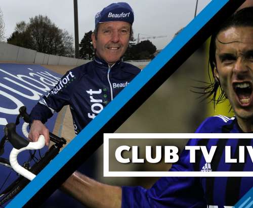 Bosko Balaban en Roger De Vlaeminck te gast bij ClubTV Live voor Club  Gent