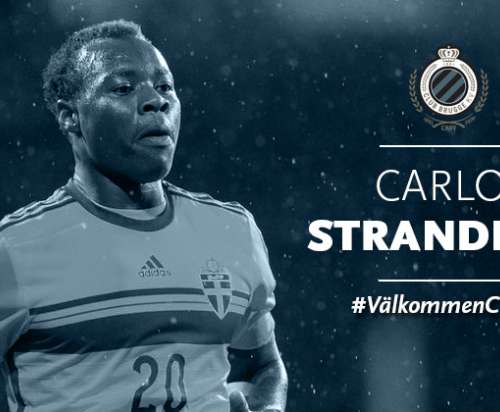 Carlos Strandberg joins Club Brugge